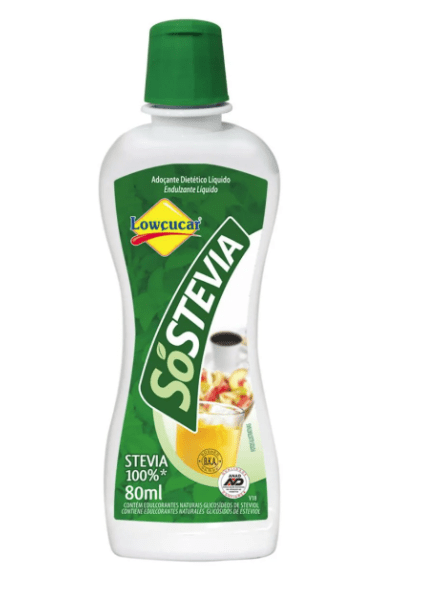 ADOÇANTE SÓSTEVIA ZERO - LOWÇUCAR  80ML 