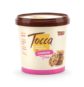 PASTA DE AMENDOIM COOKIES AND CREAM - TOCCA 1KG