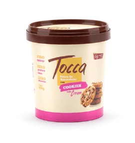 PASTA DE AMENDOIM COOKIES AND CREAM  - TOCCA 450G