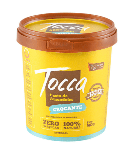PASTA DE AMENDOIM CROCANTE - TOCCA 500 GRAMAS