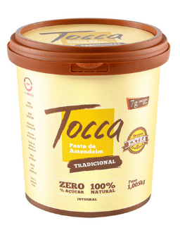 PASTA DE AMENDOIM TRADICIONAL - TOCCA 1KG