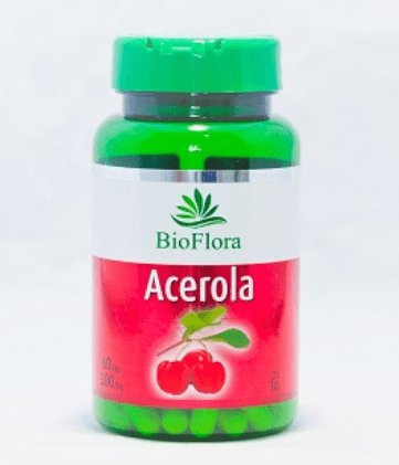 ACEROLA - BIO FLORA  60 CÁPSULAS 500mg