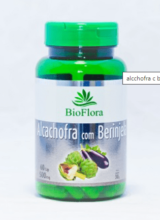 ALCACHOFRA COM BERINJELA BIOFLORA 60CAPS  500MG