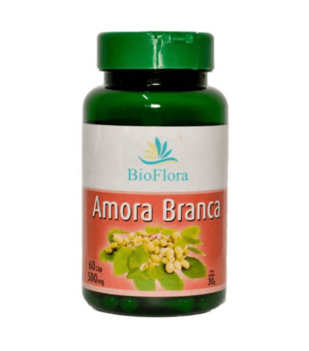 AMORA BRANCA - BIOFLORA 60 CÁPSULAS 500mg