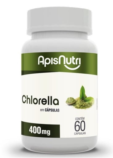 CHLORELLA - APISNUTRI 60 CÁPSULAS 400mg
