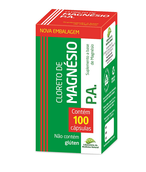 CLORETO DE MAGNÉSIO - MEDINAL 100 CÁPSULAS 500mg