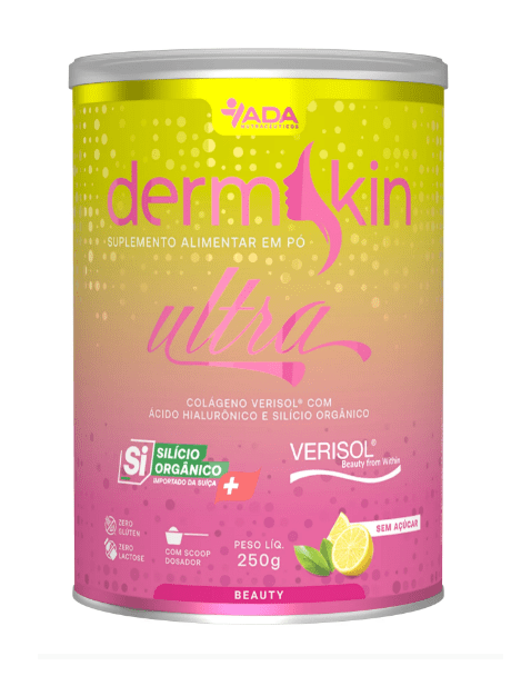 DERMSKIN PINK LEMONADE (VERISOL + ÁCIDO HIALURÔNICO + SILÍCIO ORGÂNICO) - ADA 250GR