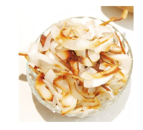 CHIPS DE COCO QUEIMADO COM AÇÚCAR - 100 GRAMAS