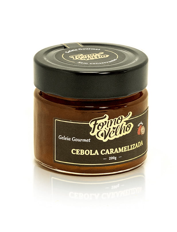 GELEIA GOURMET DE CEBOLA CARAMELIZADA - FORNO VELHO 200GR
