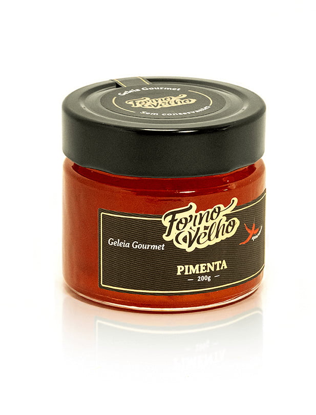 GELEIA GOURMET DE PIMENTA - FORNO VELHO 200GR