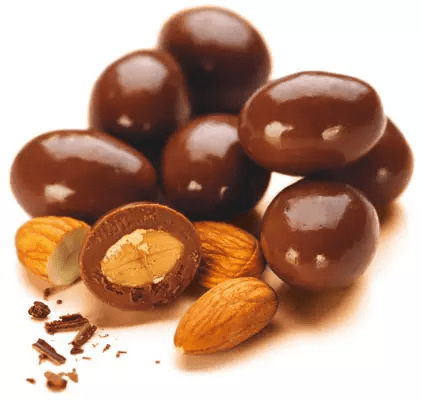 AMÊNDOAS COM CHOCOLATE 70% - ARTESANA 100 GRAMAS