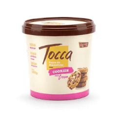 PASTA DE AMENDOIM COOKIES AND CREAM - TOCCA 1KG