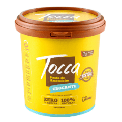 PASTA DE AMENDOIM CROCANTE - TOCCA 1KG