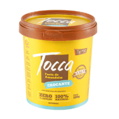 PASTA DE AMENDOIM CROCANTE - TOCCA 500 GRAMAS