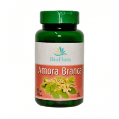AMORA BRANCA - BIOFLORA 60 CÁPSULAS 500mg