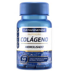 COLÁGENO HIDROLISADO - 50CAPS - CATARINENSE PHARMA