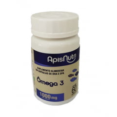 ÓLEO DE PEIXE ( OMEGA 3) - APISNUTRI 60 CÁPSULAS 1000mg