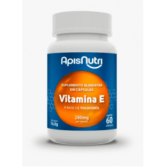 VITAMINA E -  APISNUTRI  60 CÁPSULAS 280mg