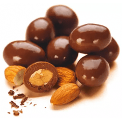 AMÊNDOAS COM CHOCOLATE 70% - ARTESANA 100 GRAMAS