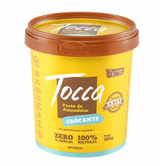 PASTA DE AMENDOIM CROCANTE - TOCCA 500G